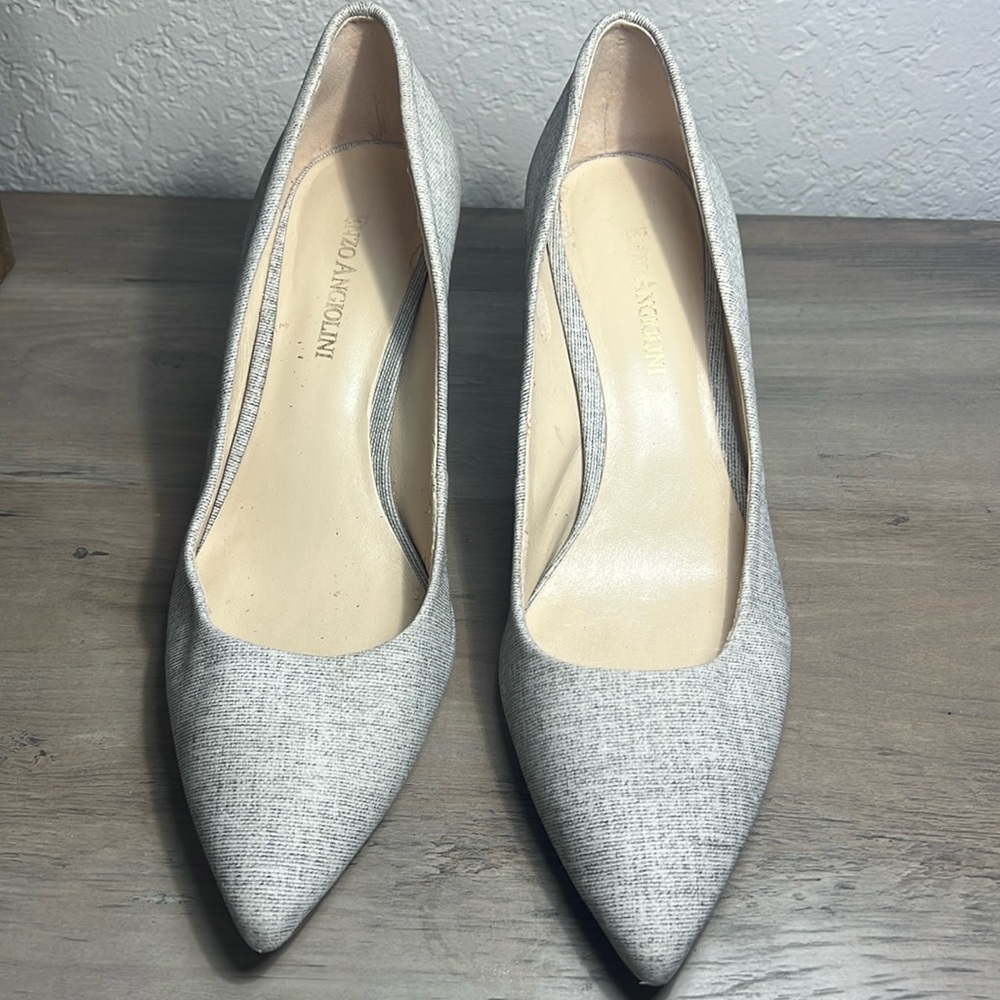 Enzo Angiolini Fabric Heels